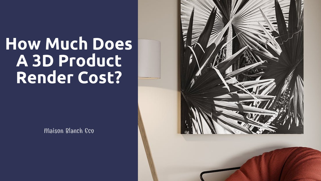 How much does a 3D product render cost?