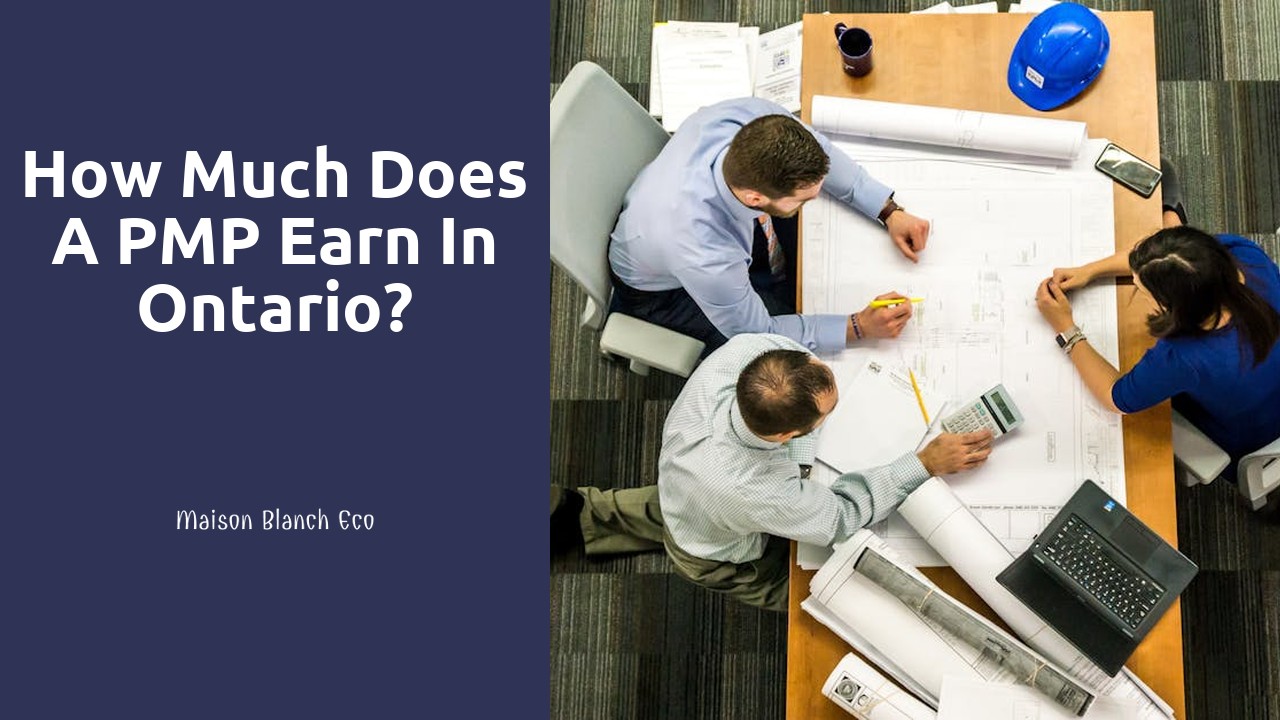 How much does a PMP earn in Ontario?